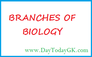 General Knowledge : Important Branches of Biology
