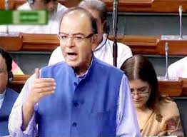 Arun Jaitely tables GST Bill moved in Lok Sabha