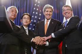 Japan and the US revised defence deal after 18 years