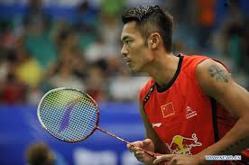 China’s Lin Dan won the men’s singles final at the Badminton Asia Championships in Wuhan