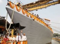 INS Kavaratti: Anti-submarine warfare class stealth corvette launched