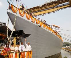 INS Kavaratti: Anti-submarine warfare class stealth corvette launched