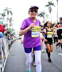 At 92, Harriette Thompson, oldest woman to run a marathon