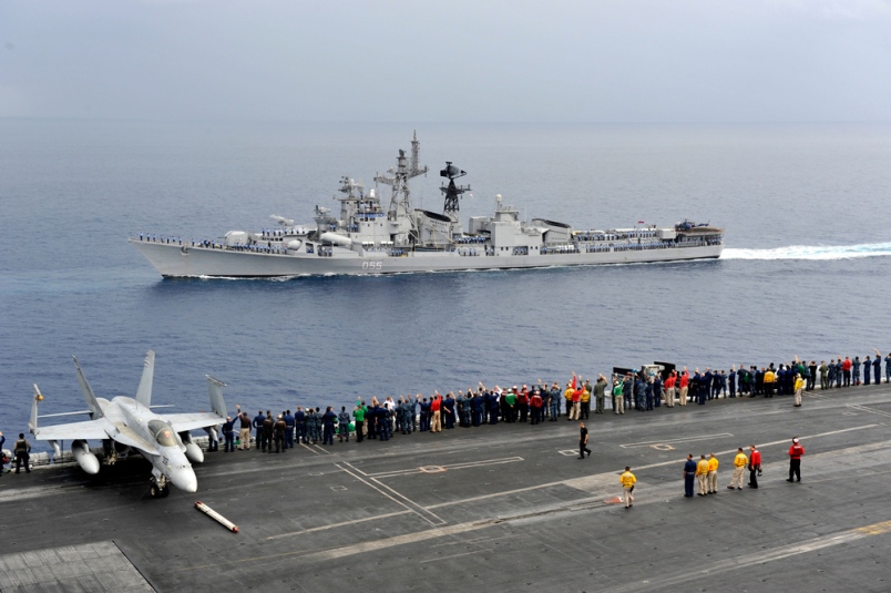 Indo-US-Japan naval exercise starts in Western Pacific