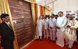 PM launches Mission Bhagiratha and lays Foundation Stone of key development projects in Telangana