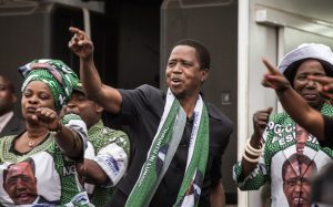 Edgar Lungu re-elected as President of Zambia