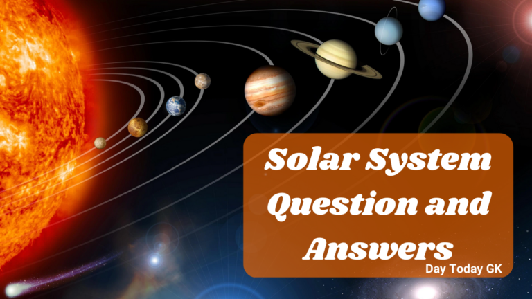 GK Quiz On Solar System - Day Today GK