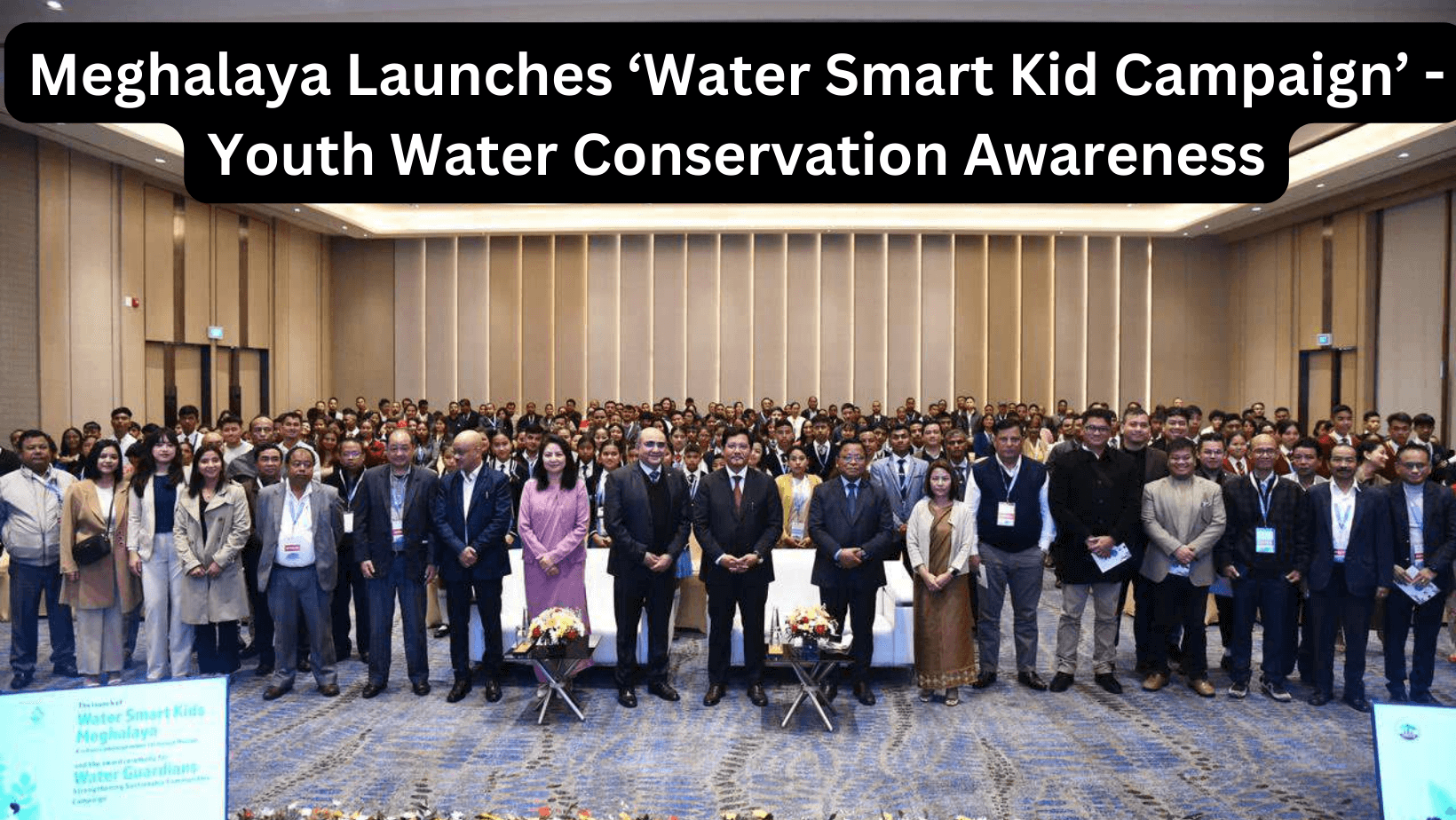 Meghalaya Launches ‘Water Smart Kid Campaign’ – Youth Water Conservation Awareness