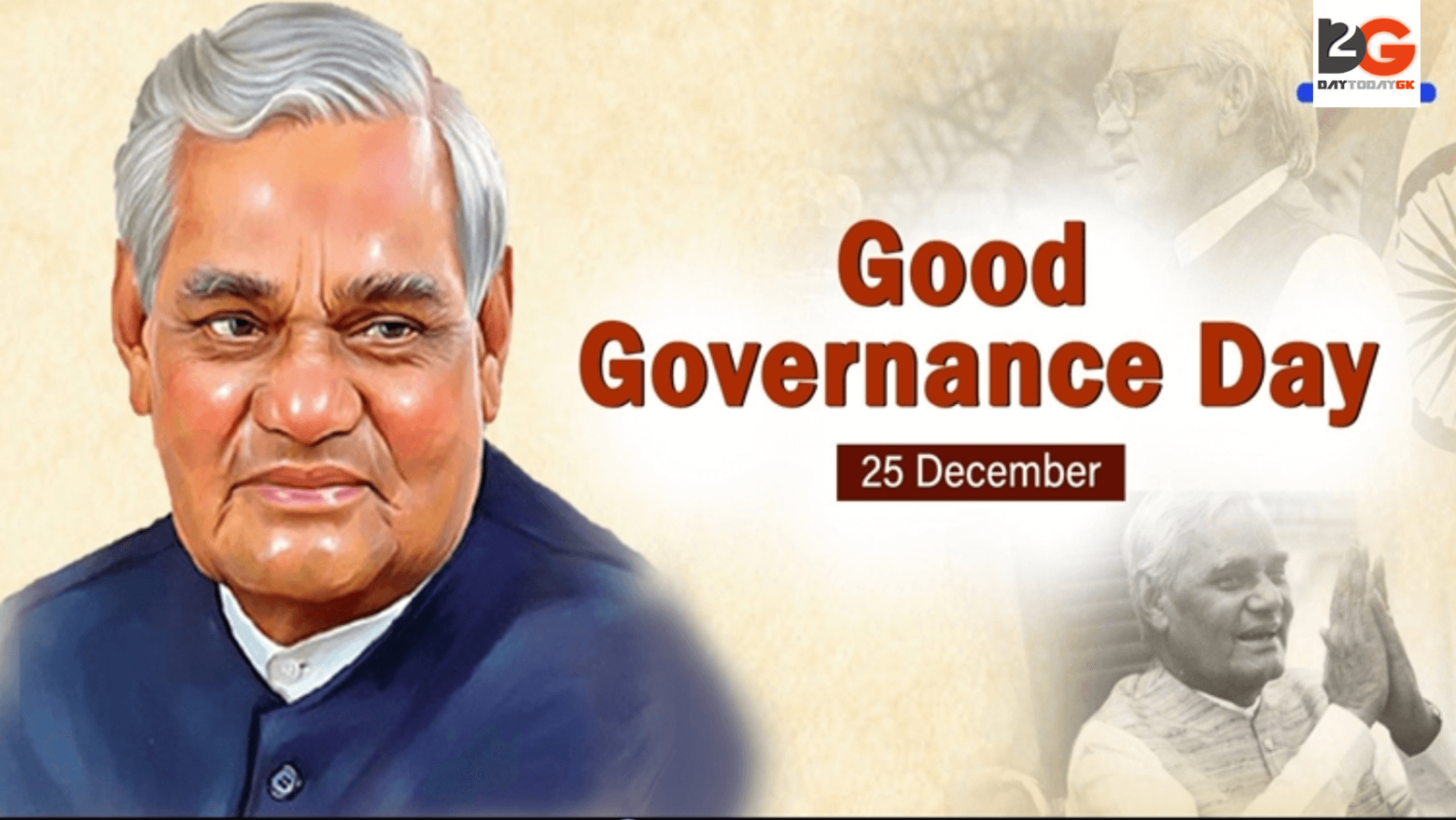 Good Governance Day 2023 Is Observed On December 25 4047