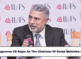 RBI Approves CS Rajan As The Chairman Of Kotak Mahindra Bank