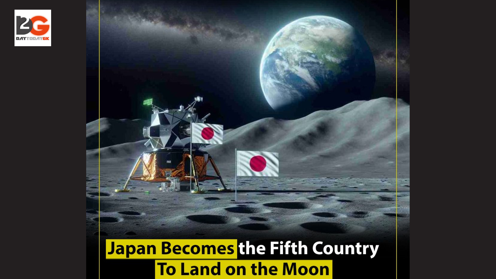 Japan Becomes Fifth Country To Land On The Moon Successfully