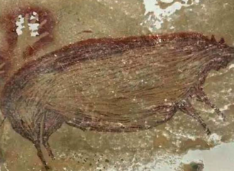 World’s Oldest Cave Painting Discovered in Indonesia